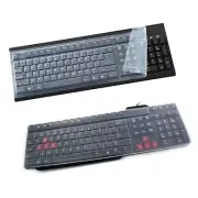 Silicone Computer Keyboard Cover Dustproof Protective Transparent Film Durable