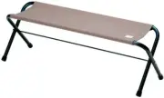 Snow Peak Folding Bench Unisex Adventure Gear Camping Chair - Grey One Size New