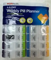 CVS Health 4-A-Day Weekly Pill Planner