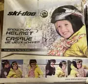 Ski-Doo Snow Helmet Kids Size 53.5-56 cm Winter Sledding Skiing Snowboard Helmet