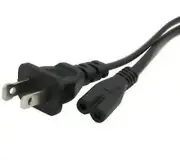 New Power Cord Cable Wall Plug to Joha JDS-3815 Wireless Bluetooth Party Speaker