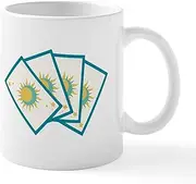 CafePress Tarot Card Reading Deck Fortune Teller Mugs 11 oz (325 ml) Ceramic Coffee Mug