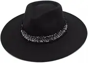 [HAMKVBPR] Cowboy Hats for Men Men's Vintage Jazz Bowler Hat Men Jazz Cap Top Man Hat