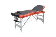 YES4HOMES 3 Fold Portable Aluminium Massage Table Massage Bed Beauty Therapy