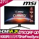 【hd數位3c】MSI MAG 275CQRF-QD(2H1P1C/1ms/Rapid VA曲面/170Hz/無喇叭/FreeSync Premium)量子點【下標前請先詢問 有無庫存】