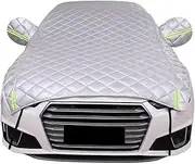 Anti-Hail Car Cover for Mazda 2 Hatchback, Half Car Cover, Waterproof Snowproof Sunproof Dustproof Scratchproof Car Protective Cover(AA)