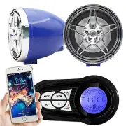 Motorcycle Bluetooth Handfree Audio System FM Radio Stereo Amplifier Speaker