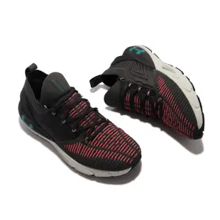 Under Armour 慢跑鞋 UA HOVR Phantom 2 Inknt 黑 紅 男鞋 3024154107