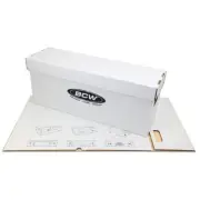 Bundle / 10 BCW Long Cardboard Comic Book Storage Boxes box holds 250-300 comics