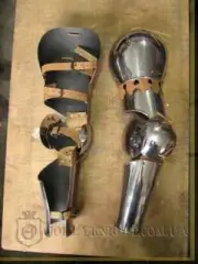 Medieval Knight Armour Full Arm Protection With Roundels 18 Gauge Reenactment