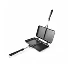Camping Jaffle Press Non-Stick Sandwich Toastie Maker Stove Top Cooker Cast Meta