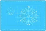 Reusable Silicone Baking Mat Eco-Friendly Mat for Rolling Dough Pad Large Non-Stick Oven Patisserie Baking Accessories Tools New,Blue 40x60cm