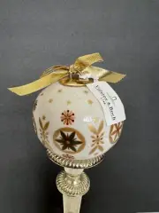 Villeroy & Boch Snowflake Ball Christmas Ornament - NIB
