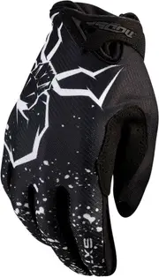 Moose Offroad SX1, gloves kids , color: Black/White , size: XL