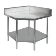 Modular Systems Corner Workbench With 100Mm Splashback - 900mm W x 900mm D x 900mm H