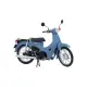 FUJIMI 1/12 HONDA Super CUB 110 2017 美麗藍 富士美 BikeNX1EX6 *多色成型免塗裝 卡榫設計組裝免膠水 富士美 組裝模型