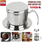 Vietnamese Coffee Filter Coffee Cup Drip Press Maker Stainless Steel Infuser
