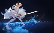 Anime fate series gauntlets excalibur saber Playmat Gaming Mat