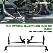 Rear Saddlebag Bracket Guard Crash Bar For Harley Road Glides 2014-2024 15 Black