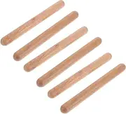 Kisangel 3Pairs Solid Hardwood Percussion Sticks for Instruments for Young Musicians and Beginners Develops Musical Talent and Sense of Rhythm