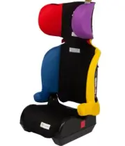 The Wiggles InfaSecure Traveller II Car Folding Booster Seat Emma Multi 4-8YRS