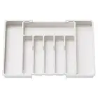 Cutlery Drawer Organiser, Expandable Utensil Tray for Kitchen, Adjustable3495