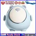 LF# Cute Electric Fan 900mAh Cartoon Robot Portable Fan Gift for Kids (Sky Blue)