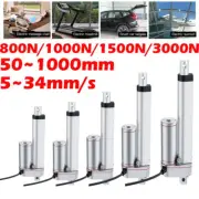 Electric Linear Actuator 800N 1000N 3000N 12V 50-1000mm Stroke Fast Speed 34mm/s