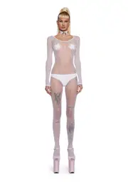 Private Performance Fishnet Body Stocking