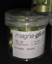 Fil-Tec Magna-Glide Delights Style L 72yd Pre-wound Bobbins Celery 20Per Jar NEW