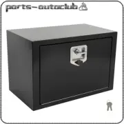 Storage Tool Box 24"x14"x16" W/ 2x Chain+1x Lock for Truck Garage Home