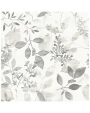 NuWallpaper Grey Breezy Peel & Stick Wallpaper