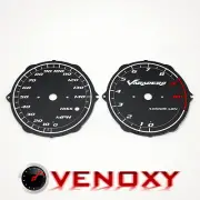 Honda XL 1000V Varadero SD02 2003-2012 MPH Aftermarket Black Gauge Faces