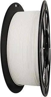 1.75mm PLA Filament Matte Finish, Ivory White, 1kg for 50-400mm/s High Speed 3D Printer, Premium Finish