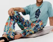 NEW PETER ALEXANDER STAR WARS PJ TOP TEE + PANTS PJ SET RRP$149.90 MENS XL