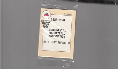 1989-90 ProCards CBA Rapid City Thrillers set ERIC MUSSELMAN, KEITH SMART CHILDS