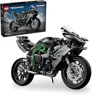 LEGO Technic Kawasaki Ninja H2R Motorcycle Set, Vehicle Building Toy for 10 Plus Year Old Boys & Girls, Collectible Motorbike Model Kit, STEM Kids Toy 42170