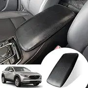 ANMOSVO Center Console Cover for Mazda CX30 - Armrest Cover Middle Console Pad for 2020 2021 2022 2023 2024 Mazda CX-30 Interior Accessories