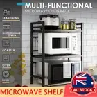 Oven Microwave Shelf Kitchen Organiser Storage Rack Holder Adjustable Stand Home