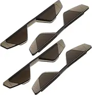 GANAZONO 4pcs Car Door Edge Guards Self Adhesive Bumper Protectors for Enhanced Scratch Resistance Stylish Door Corner Covers for Vehicle Protection Tight Spaces