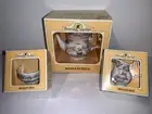 Royal Doulton Brambly Hedge Tea Service Miniature Tea Pot, Creamer, Sugar Bowl