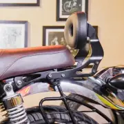 COMPACT BACKREST BLACK FIT FOR HONDA H,NESS CB350