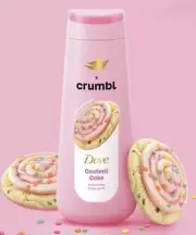 Dove X Crumbl Crumble Body Wash Confetti Cake NEW 20oz