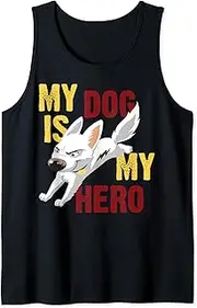 [Disney] Bolt My Dog Is My Hero Tank Top