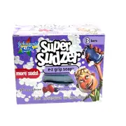 Johnson’s Kids Super Sudzer E-Z Grip Soap Berry Breeze 3 Bars NEW BOX