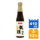 高慶泉甄釀醬油膏410ml(12入)/箱【康鄰超市】