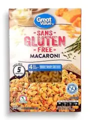 Great Value Gluten Free Macaroni Pasta, 340g/12 oz.