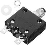 COOLHIYA Circuit Breaker Protection Circuit Breaker for Car Automotive Circuit Breaker Boat Circuit Breaker Thermal Circuit Breaker Small Circuit Breaker Manual Reset Circuit Breaker Iron