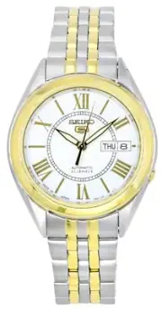 Seiko 5 SNKL36J1 Analog Automatic Silver Dial Casual 30M Men's Wristwatch