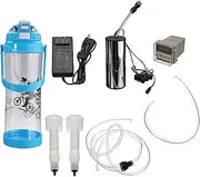 ALL IN RED BOX 3L Goat Milking Machine, Electric Adjustable Suction Pulsation Vacuum Electric Milker, Portable Breast Pump with Pulse Controller